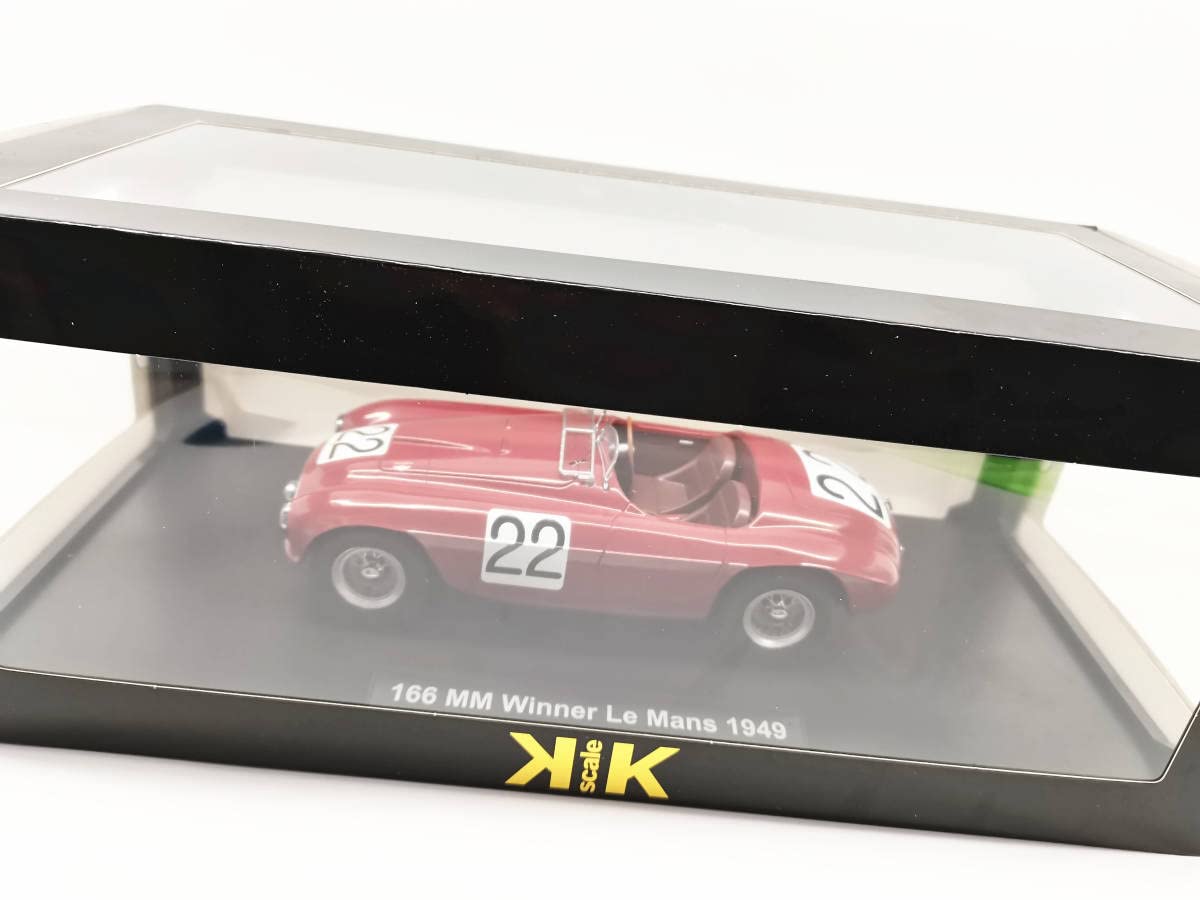 Amazon | KK 1/18 フェラーリ 166 MM Le Mans 1949#22 | ミニカー